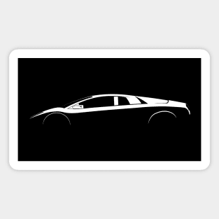 Lamborghini Murciélago Silhouette Magnet